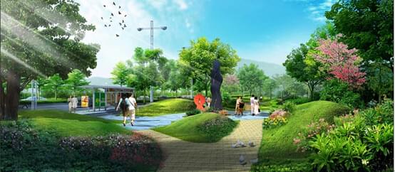 生态地产绿化设计营造和谐人居环境-珠江地产